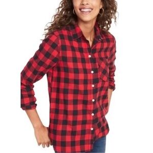 Checkered Flannel, S, NWOT